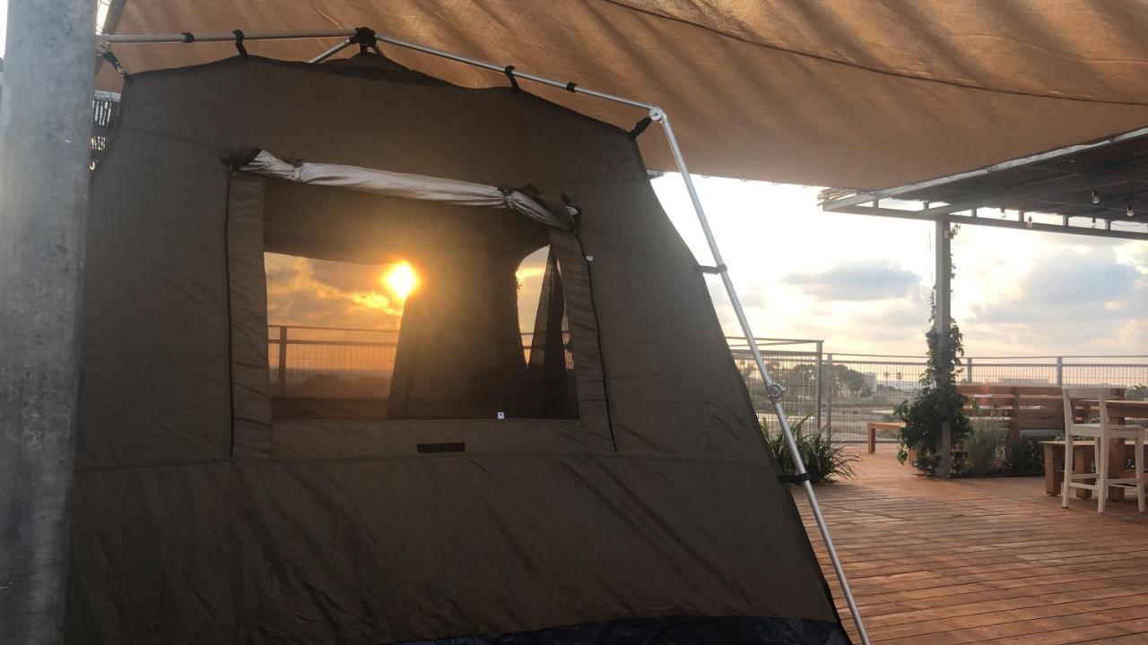 Atlit Rooftop Glamping Bagian luar foto