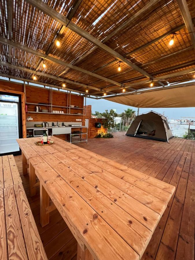 Atlit Rooftop Glamping Bagian luar foto