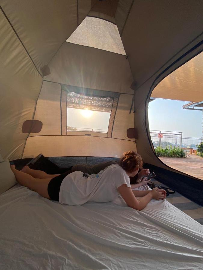 Atlit Rooftop Glamping Bagian luar foto